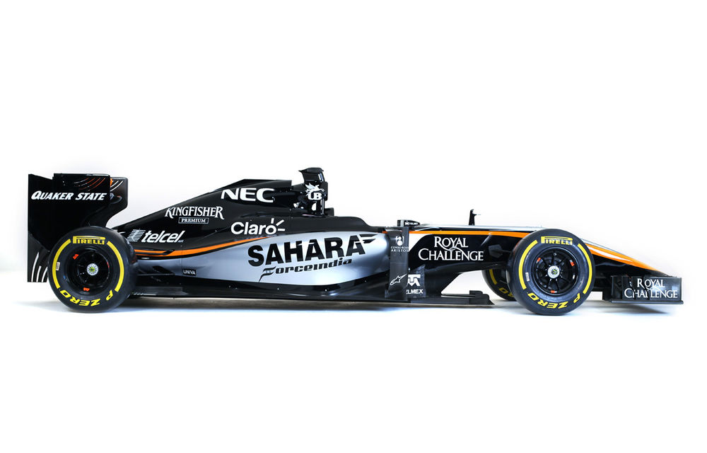 Force India prezintă noile culori pentru 2015: negru, argintiu şi portocaliu - Poza 4