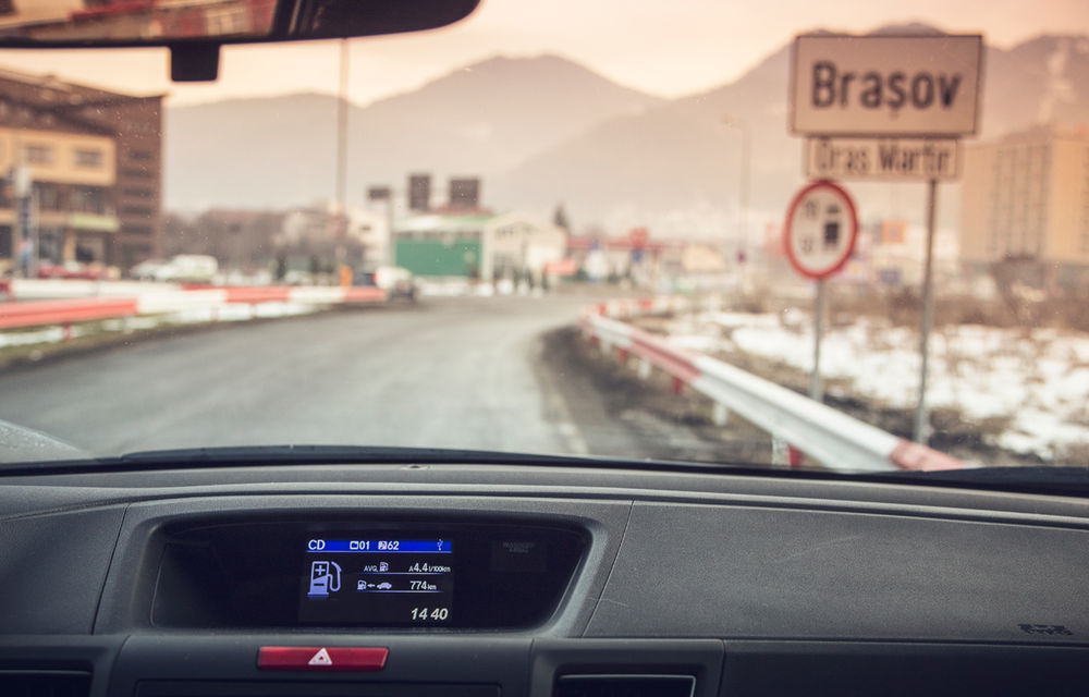 Test de consum cu Honda CR-V 1.6 diesel pe traseul Bucureşti-Braşov-Bucureşti - Poza 13