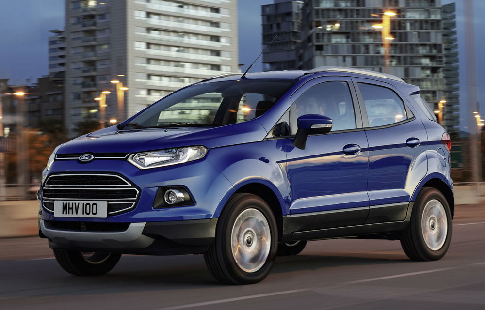 Ford va încerca să schimbe soarta actualului EcoSport cu o versiune îmbunătăţită, aşteptată în primăvară - Poza 1