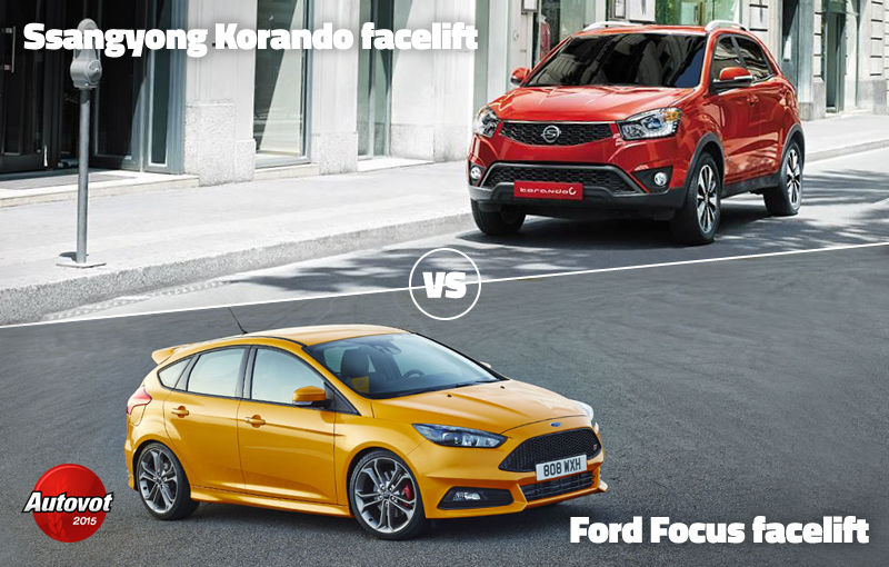 Duelurile zilei în Autovot 2015: Mercedes CLS vs. BMW Seria 4 Gran Coupe şi Ford Focus facelift vs. Ssangyong Korando facelift - Poza 2