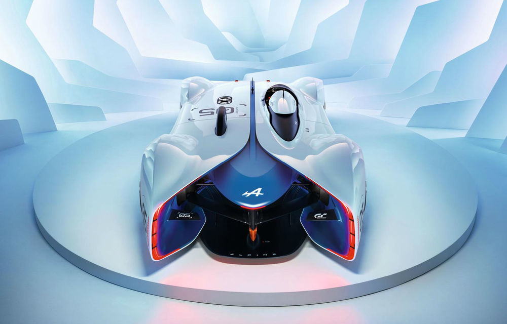 Renault Alpine Vision: conceptul futurist creat de francezi pentru jocul Gran Turismo 6 - Poza 9