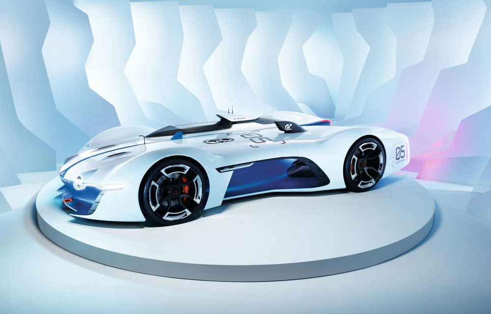 Renault Alpine Vision: conceptul futurist creat de francezi pentru jocul Gran Turismo 6 - Poza 5