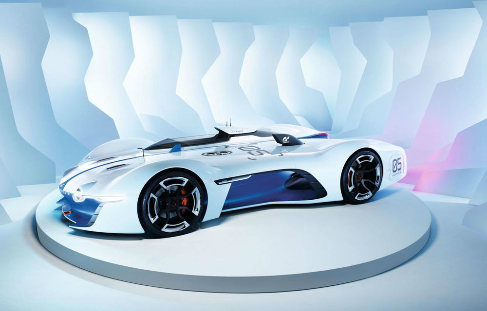 Renault Alpine Vision: conceptul futurist creat de francezi pentru jocul Gran Turismo 6 - Poza 12