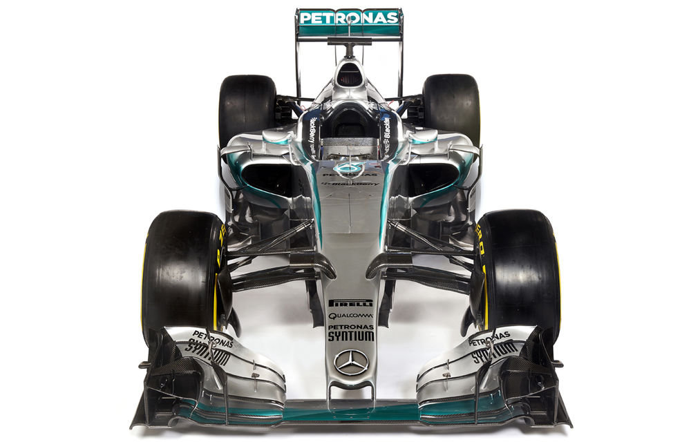 Mercedes a dezvăluit noi imagini cu noul monopost şi motorul pentru 2015 - Poza 2