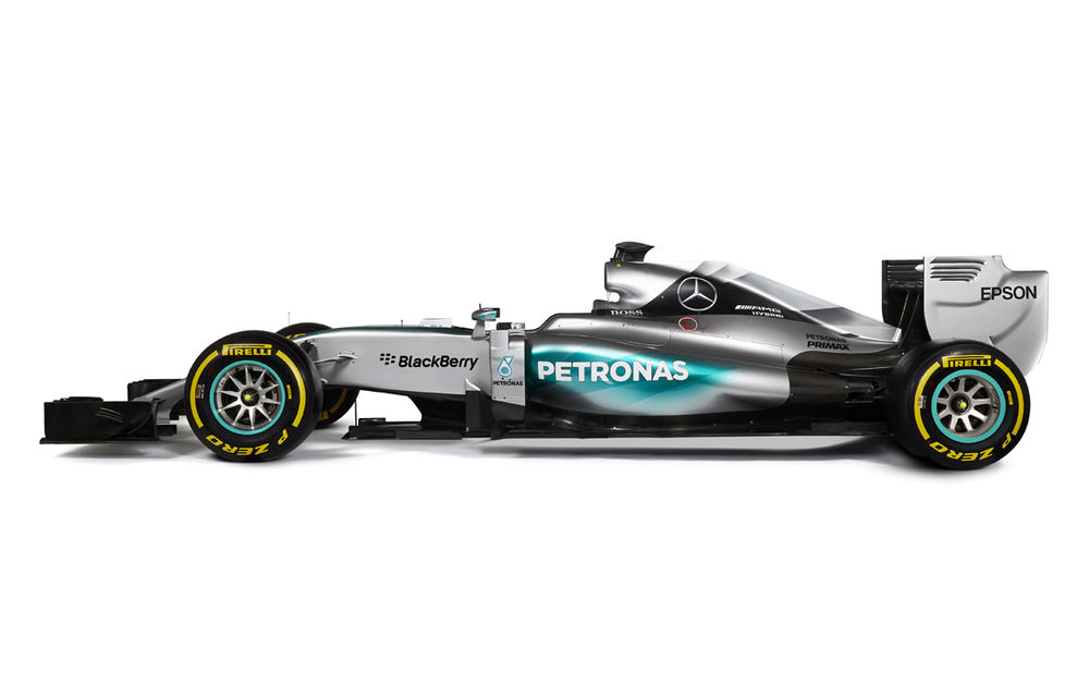 Mercedes a dezvăluit noi imagini cu noul monopost şi motorul pentru 2015 - Poza 3