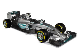 Mercedes a dezvăluit noi imagini cu noul monopost şi motorul pentru 2015