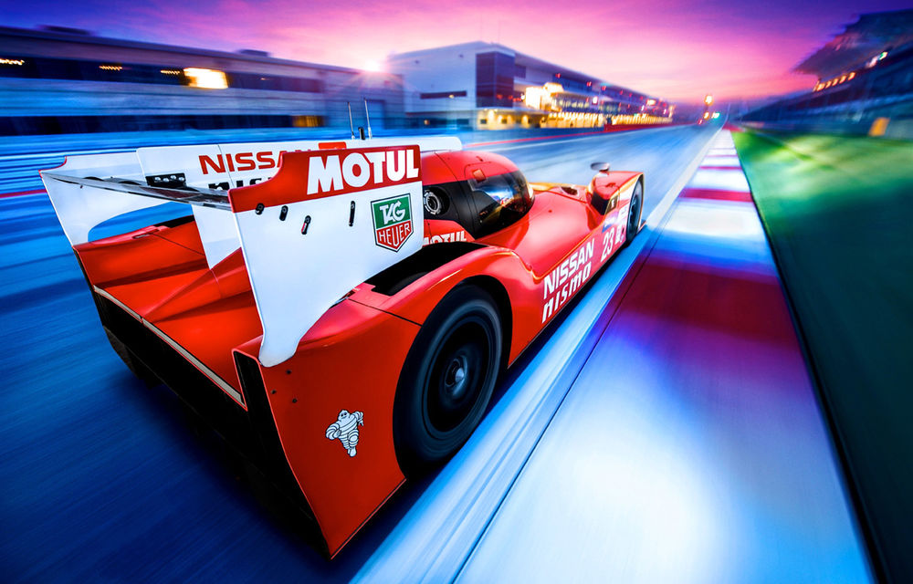 Nissan GT-R LM Nismo inovează în Le Mans: motor frontal şi tracţiune faţă - Poza 15