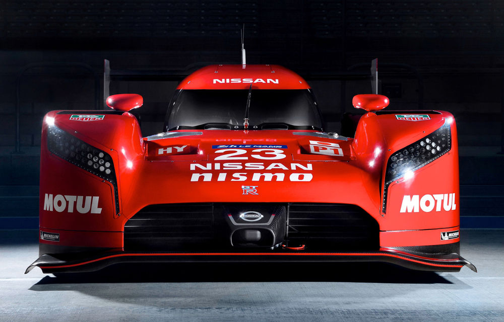 Nissan GT-R LM Nismo inovează în Le Mans: motor frontal şi tracţiune faţă - Poza 11