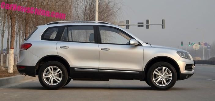 Chinezii au copiat exteriorul şi interiorul noului Volkswagen Touareg facelift - Poza 4