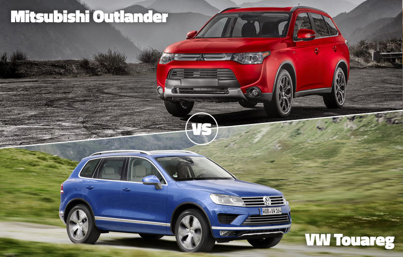 Luptă între titani astăzi în Autovot: VW Touareg versus Mitsubishi Outlander - Poza 1