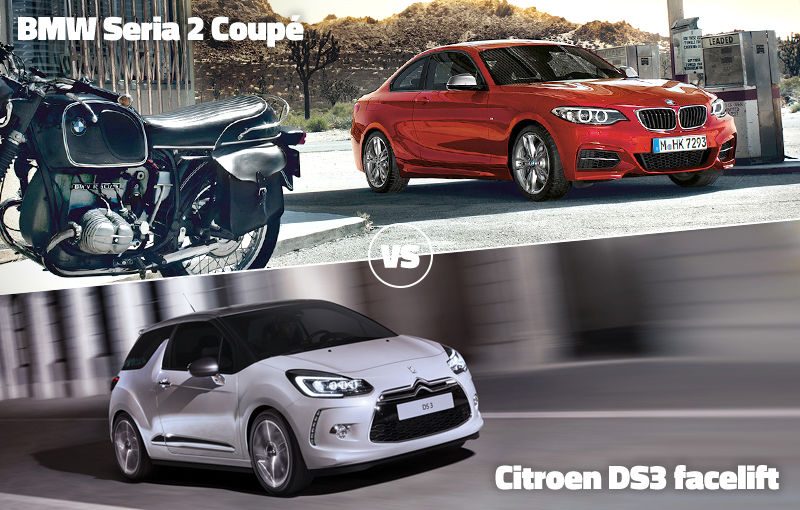 BMW Seria 2 Coupe şi Citroen DS3 facelift, în luptă directă pentru calificare în Autovot 2015 - Poza 1