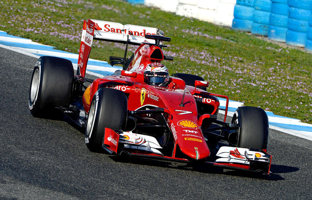 Teste Jerez, ziua 4: Raikkonen încheie testele pe prima poziţie - Poza 1