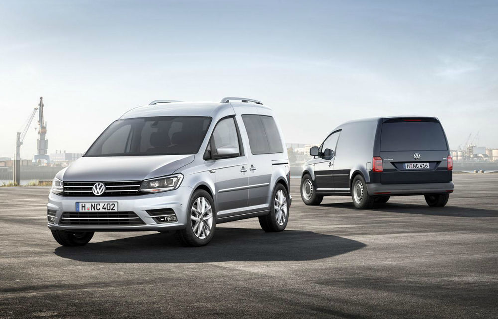 Noul Volkswagen Caddy: design revizuit şi primul motor 1.0 TSI - Poza 1