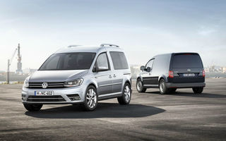 Noul Volkswagen Caddy: design revizuit şi primul motor 1.0 TSI
