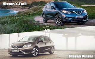 Duel fratricid în Autovot: Nissan X-Trail şi Nissan Pulsar se bat pentru voturile publicului