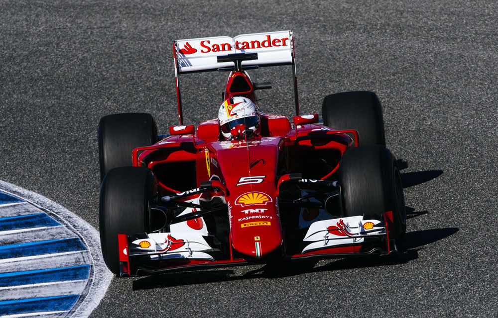 Statistică teste Jerez: Ferrari, deficitară la viteza maximă pe liniile drepte - Poza 1
