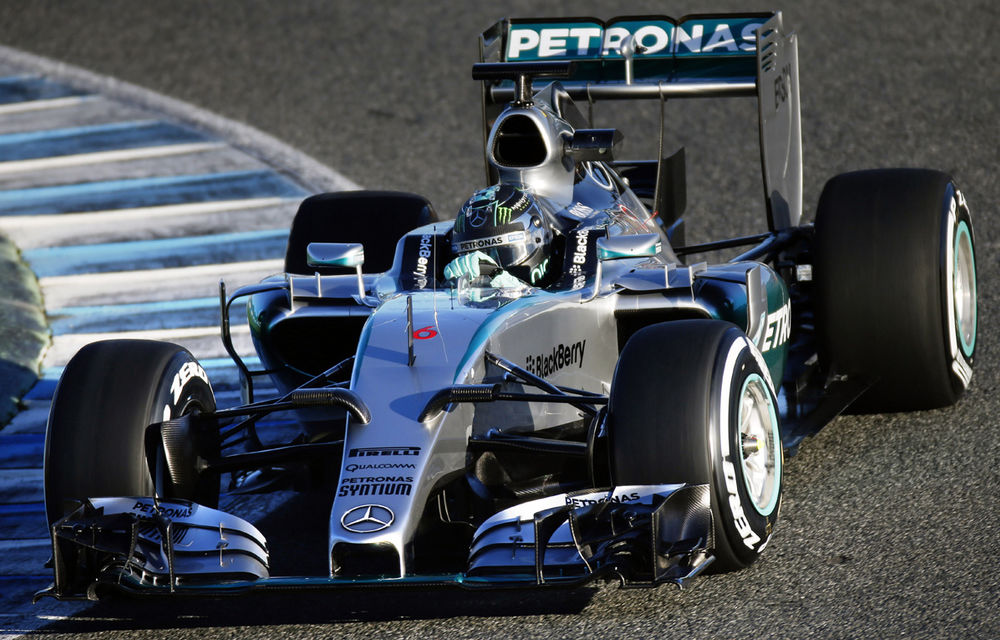 Mercedes admite că nu şi-a arătat adevăratul potenţial în testele de la Jerez - Poza 1