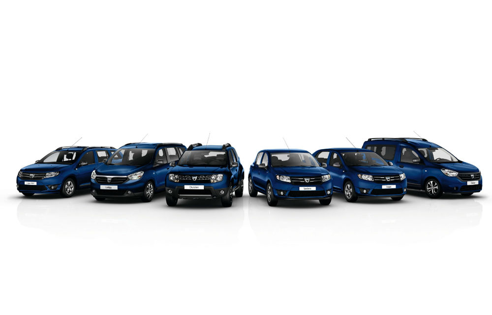 Surpriza Dacia pentru 2015: ediţii speciale aniversare 10 ani pentru toate modelele. În meniu: display color, exterior Cosmo Blue şi Media Nav Evolution - Poza 3