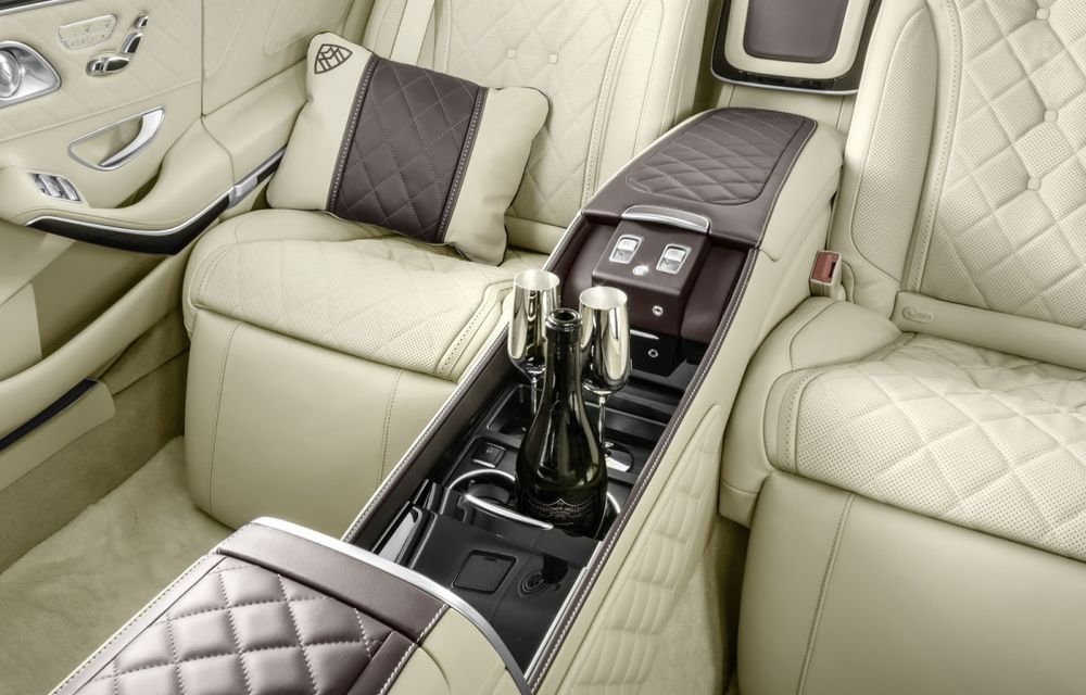 Mercedes-Maybach Pullmann, varianta opulentă a lui S-Klasse, se prezintă - Poza 4