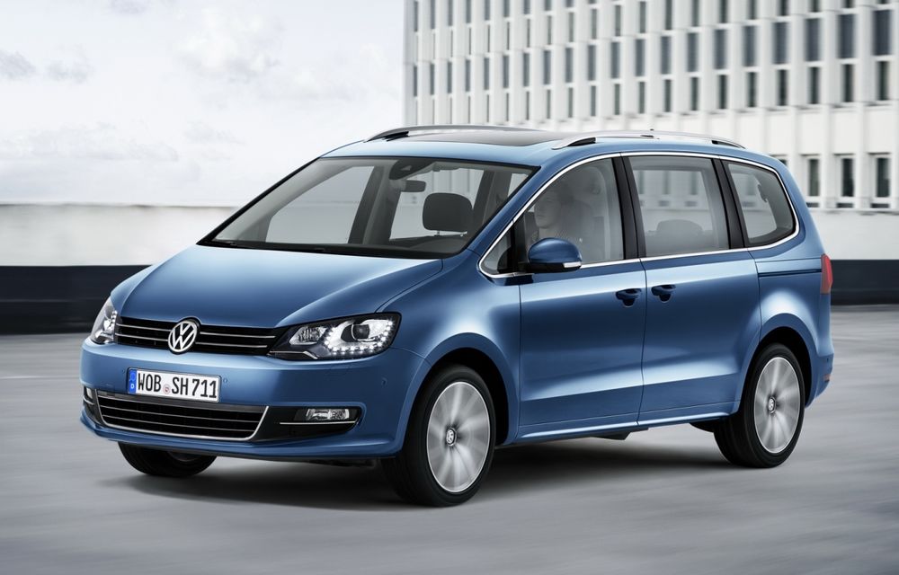 Volkswagen Sharan primeşte un facelift discret - Poza 1