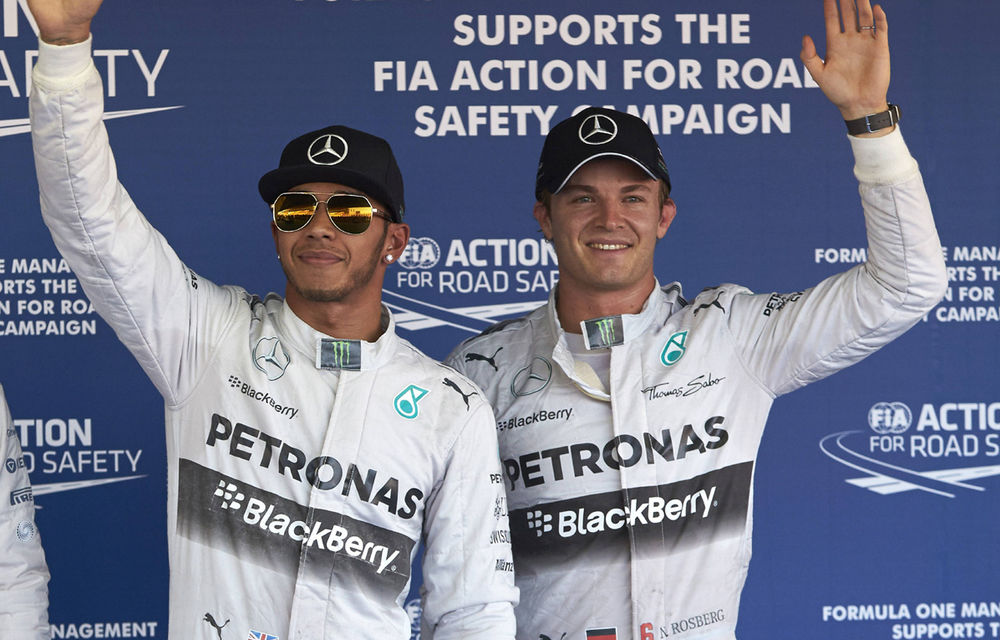 Mercedes nu exclude noi dificultăţi în relaţia dintre Hamilton şi Rosberg - Poza 1