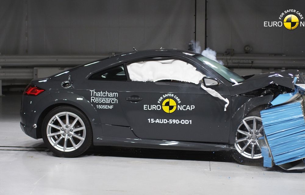 EuroNCAP introduce reguli de testare draconice: Audi TT primeşte doar patru stele - Poza 7