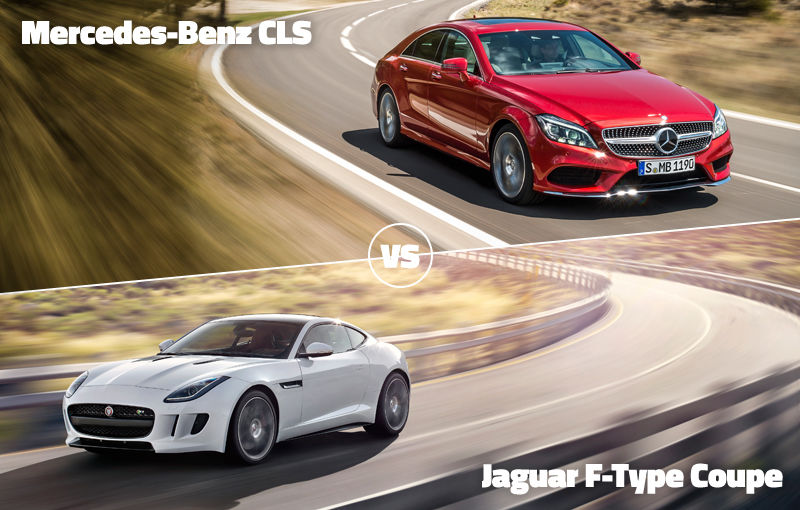 Finala mică a început: Mercedes CLS vs. Jaguar F-Type şi Volkswagen Touareg contra Golf Sportsvan - Poza 1