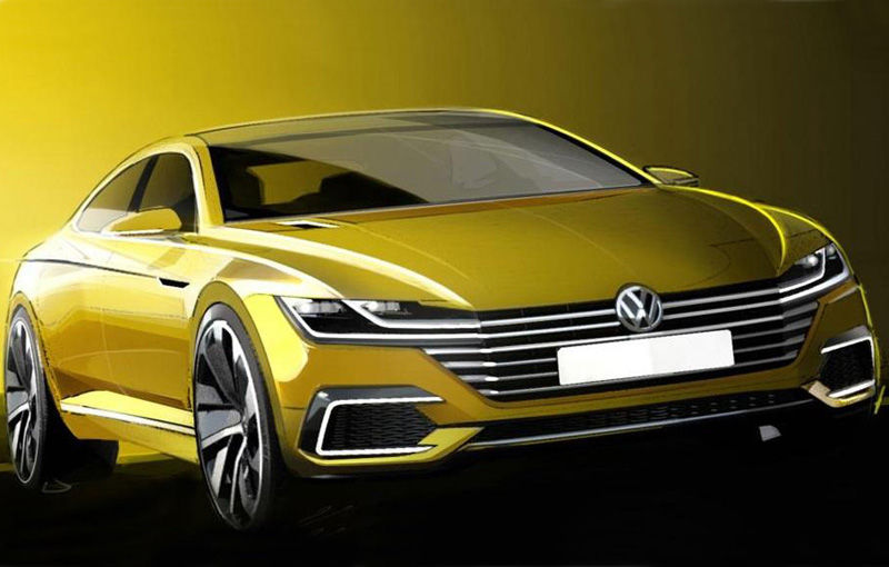 Volkswagen CC - prima imagine teaser a conceptului care prefigurează următoarea generaţie - Poza 1