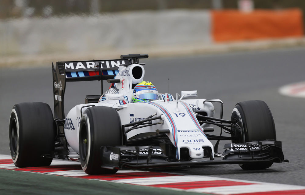 Teste Barcelona, ziua 1: Williams, pe primul loc. Mercedes şi McLaren, afectate de defecţiuni tehnice - Poza 1