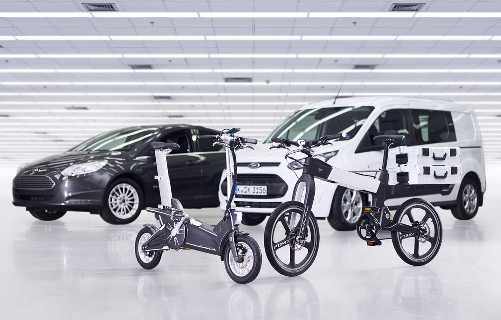 Ford mizează în 2015 pe tehnologie: Focus Electric, două biciclete pe baterii şi aplicaţii de smartphone dedicate acestora - Poza 1