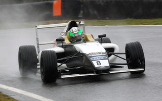 Alexandra Marinescu a testat monopostul de Formula 4 Marea Britanie