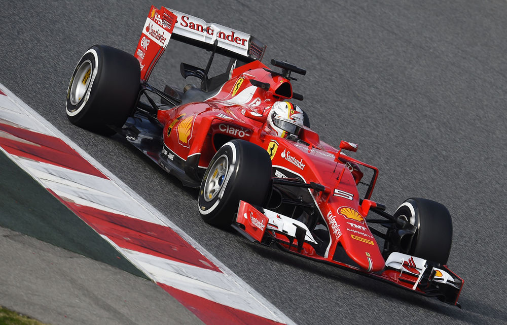 Vettel consideră că Ferrari va lupta cu Williams şi Red Bull pentru locul doi - Poza 1