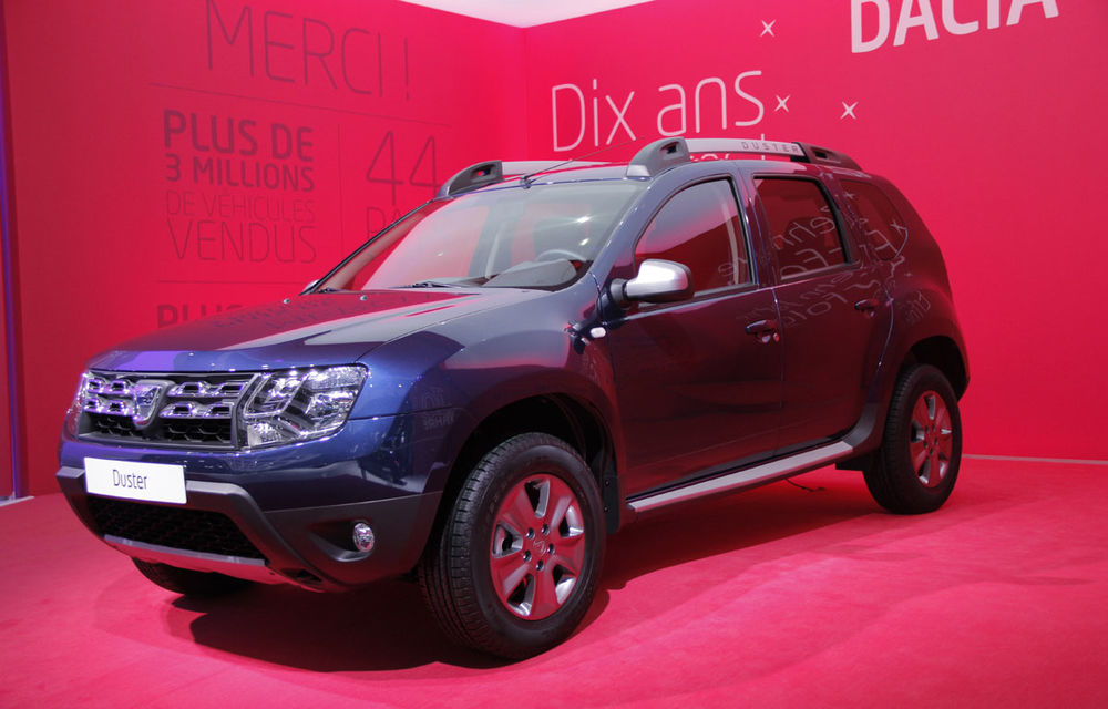 GENEVA 2015 LIVE: Standul Dacia a adunat toate edițiile speciale 10 ani, în frunte cu Duster - Poza 1