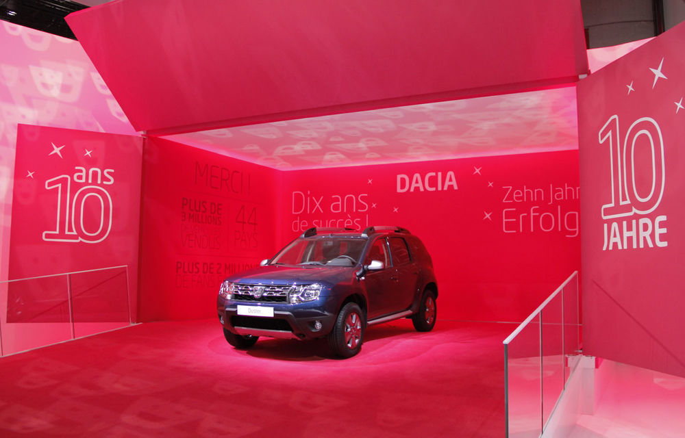 GENEVA 2015 LIVE: Standul Dacia a adunat toate edițiile speciale 10 ani, în frunte cu Duster - Poza 3