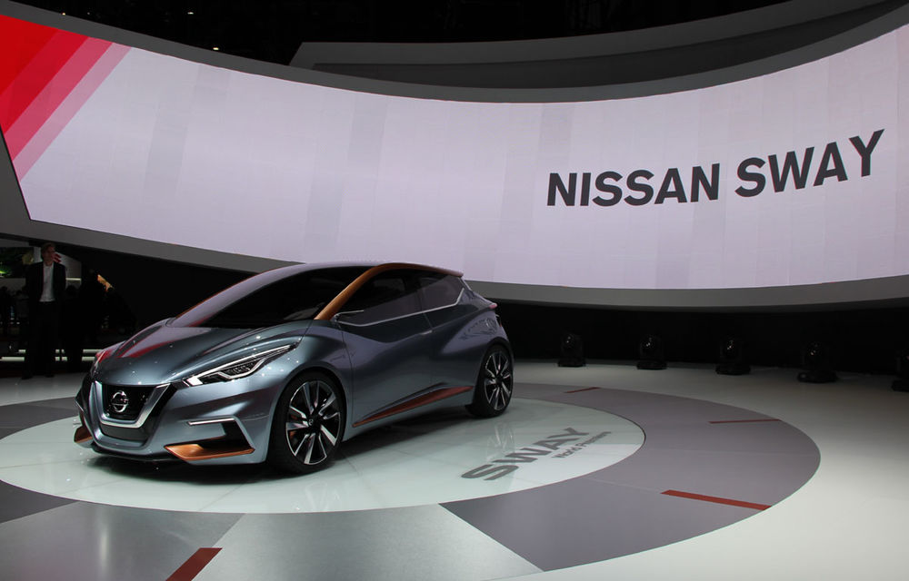 GENEVA 2015 LIVE: Nissan Sway și gama de performanță Nismo au emanat sportivitate la standul japonez - Poza 1