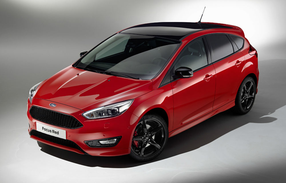 Ford Focus primeşte o ediţie Red&amp;Black cu motorul 1.0 EcoBoost de 140 CP - Poza 1