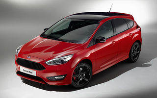 Ford Focus primeşte o ediţie Red&Black cu motorul 1.0 EcoBoost de 140 CP
