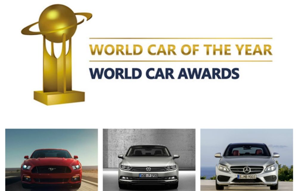 World Car of the Year 2015 îşi anunţă finaliştii: Mustang, Passat şi C-Klasse - Poza 1