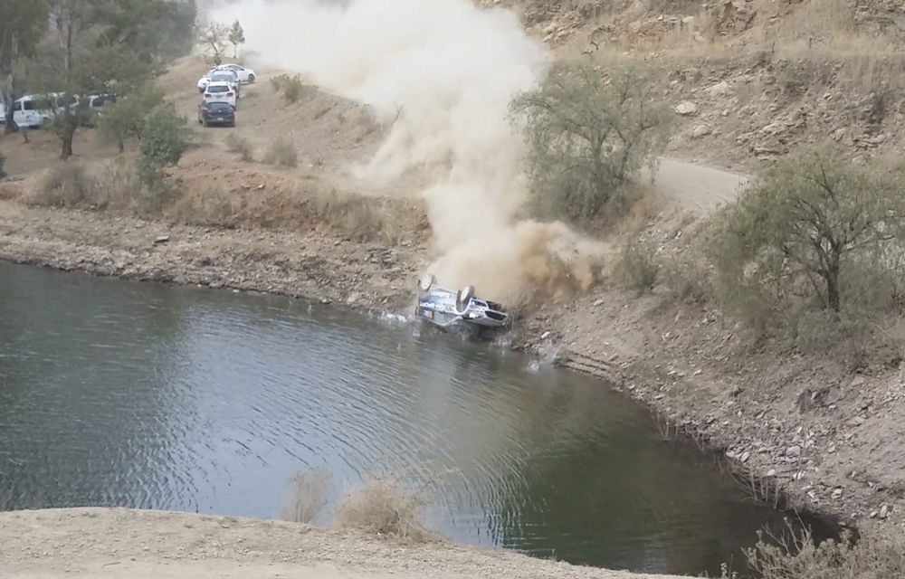 Ogier a câştigat Raliul Mexicului. Tanak s-a scufundat într-un lac cu Ford Fiesta RS WRC - Poza 3