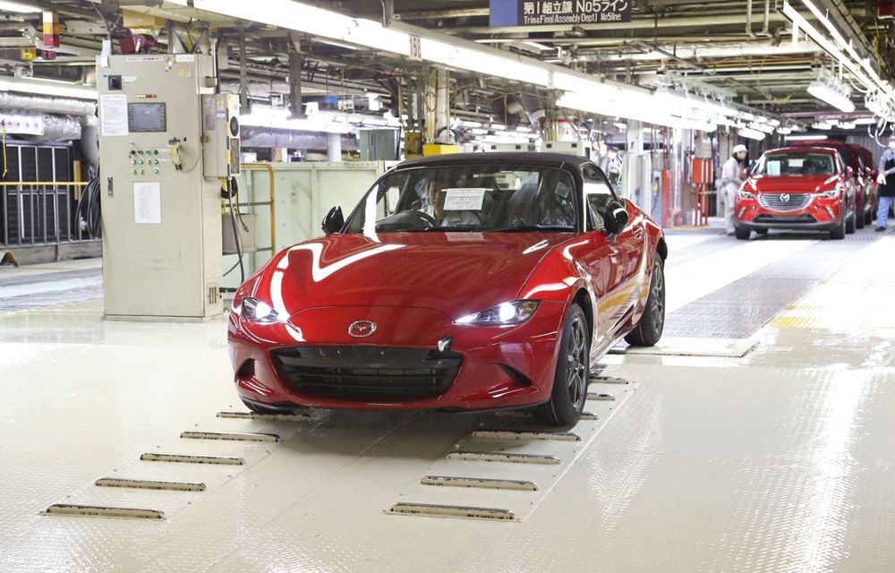 Mazda MX-5 a intrat în producţie - Poza 1