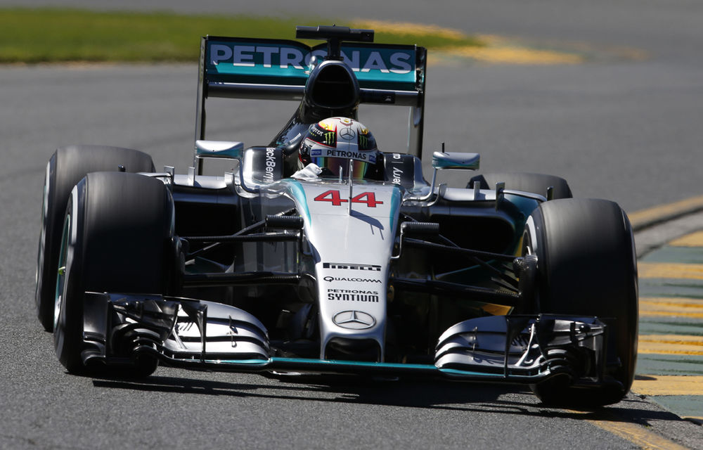 Hamilton a câştigat în Australia în faţa lui Rosberg. Vettel, debut cu podium pentru Ferrari - Poza 1