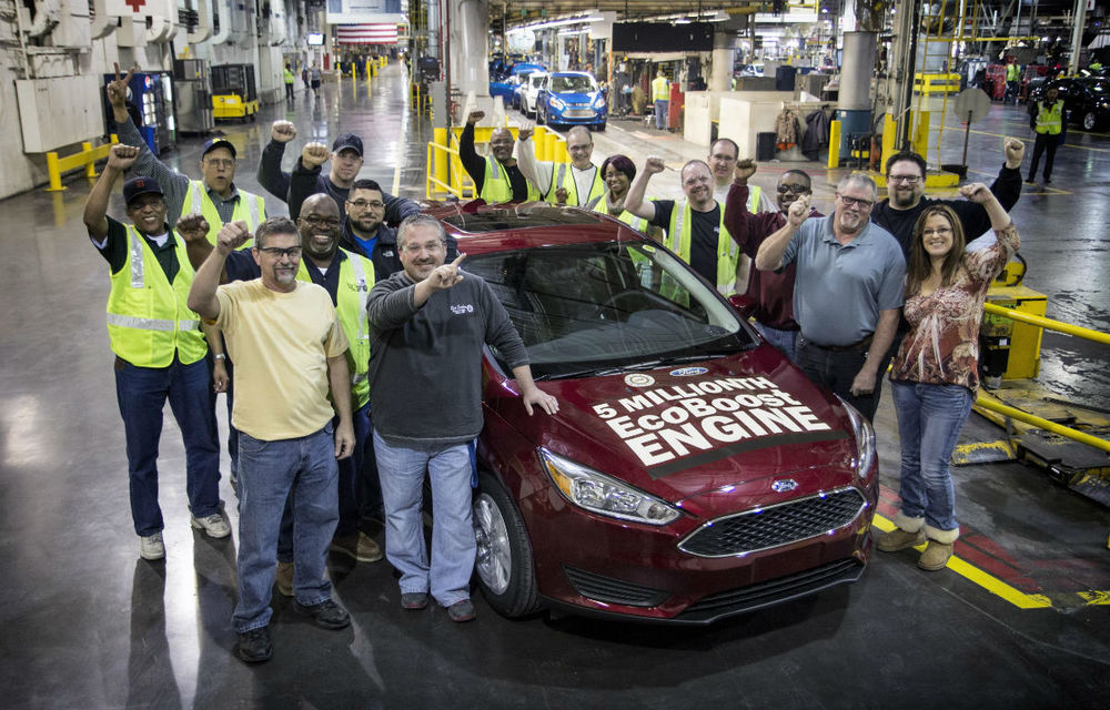 Ford sărbătoreşte cinci milioane de maşini echipate cu motor Ecoboost - Poza 1