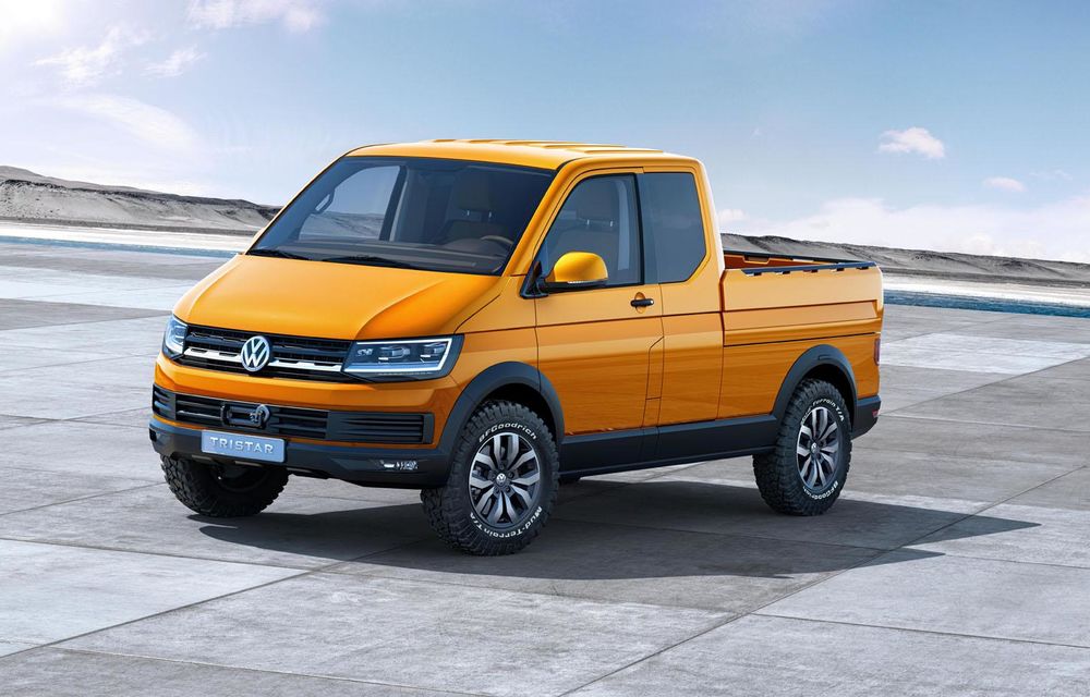 Volkswagen Transporter T6: prima schiţă a noii generaţii - Poza 2