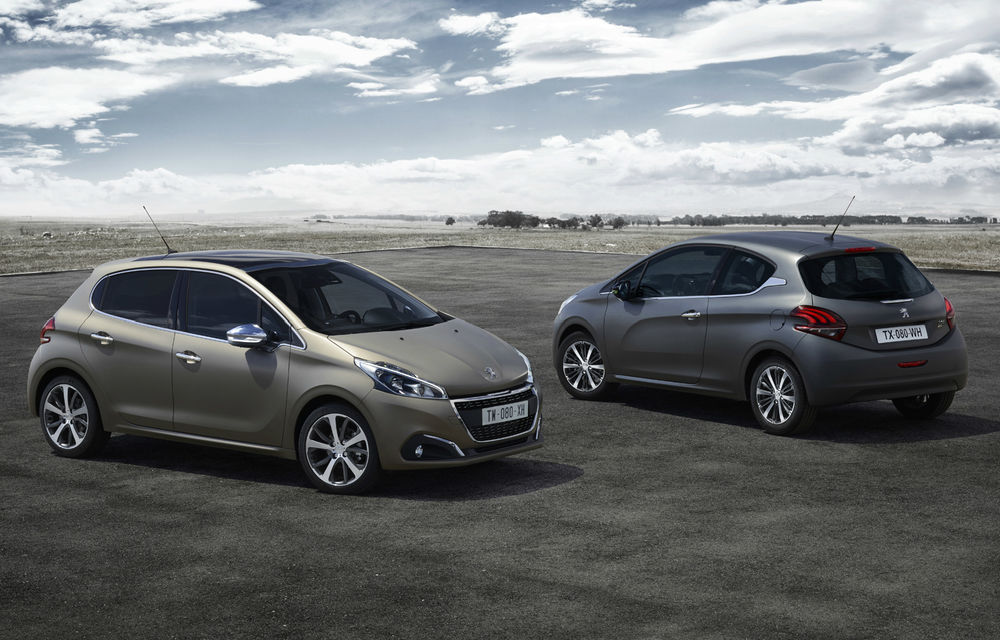 Peugeot 208 facelift va oferi clienţilor o vopsea texturată, mai rezistentă decât cea mată - Poza 1