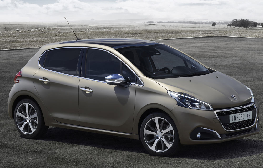 Peugeot 208 facelift va oferi clienţilor o vopsea texturată, mai rezistentă decât cea mată - Poza 2