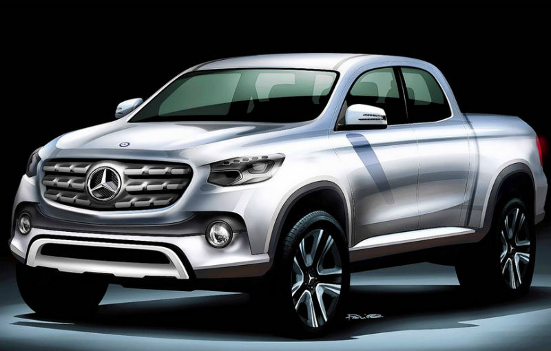 Mercedes confirmă lansarea primului pick-up premium din lume - Poza 1