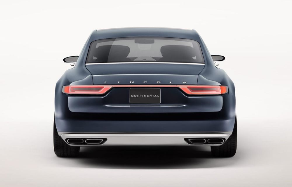 Lincoln Continental Concept prefaţează viitorul mărcii americane - Poza 2