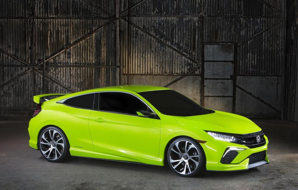Honda Civic Concept le arată americanilor viitorul compactei japoneze - Poza 12