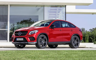 Preţuri Mercedes-Benz GLE Coupé în România: rivalul lui X6 pleacă de la 70.370 de euro