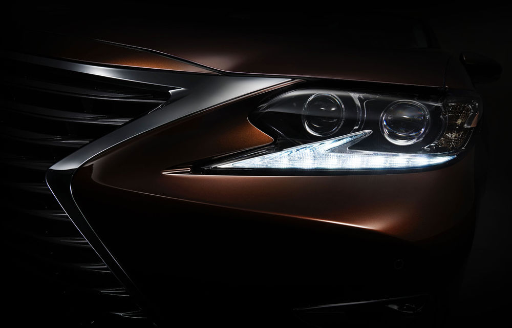 Lexus ES facelift, anunțat de o imagine-teaser - Poza 1